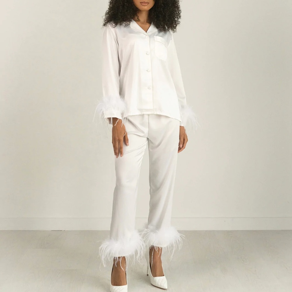 Bon Vivienne feather pajamas